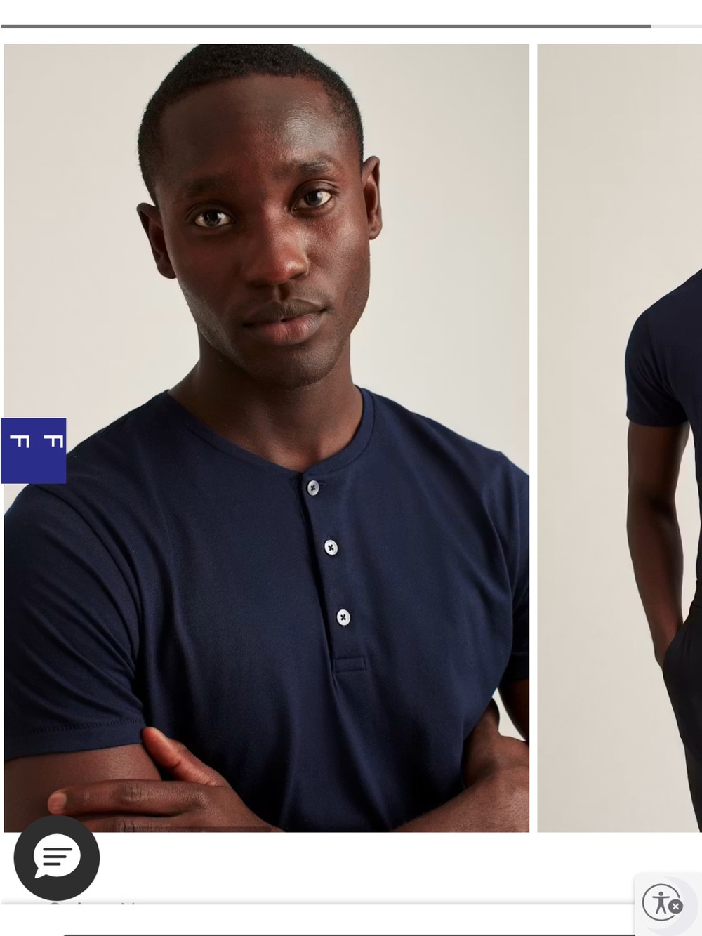 Bonobos blue Henley